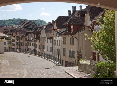 Switzerland, Europe, Kanton, AG, Aargau, town, city, Old Town, Aarau ...