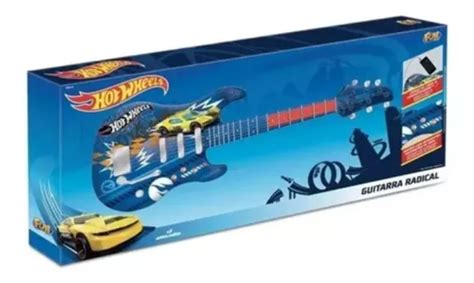 Hot Wheels Guitarra Radical Infantil Fun Divirta se Frete grátis