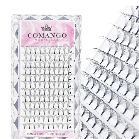 Amazon Comango Premade Fans Eyelash Extensions D C Mm