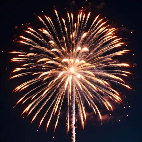 Premium Ai Image Beautiful Fireworks Festival Show Celebration On The