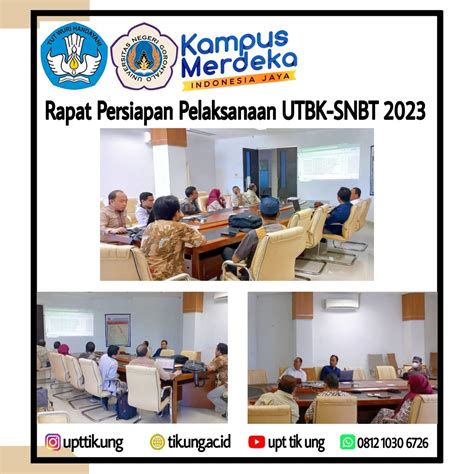 Rapat Persiapan Pelaksanaan UTBK SNBT 2023