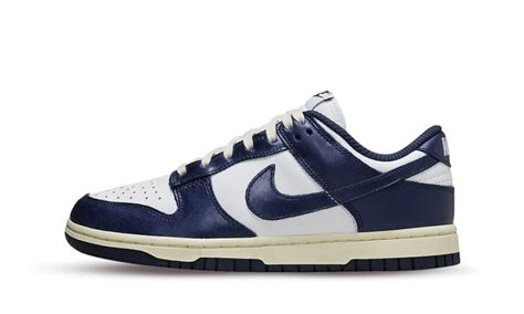 Nike Dunk Low 'Vintage Navy' (W) - FN7197-100