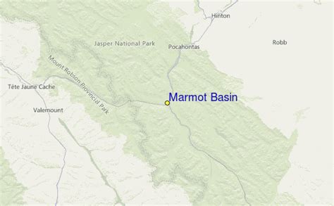 Marmot Basin Ski Resort Guide Location Map And Marmot Basin Ski Holiday