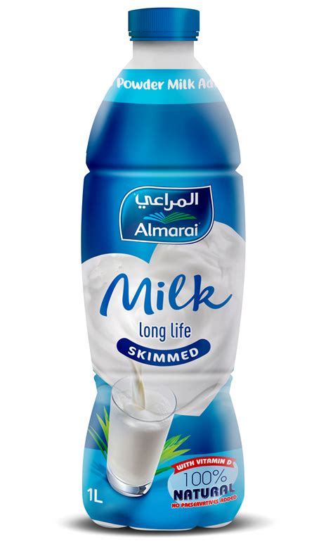 Buy Almarai Plain Milk Skimmed Bottle 1l Online In Egypt Talabat Egypt