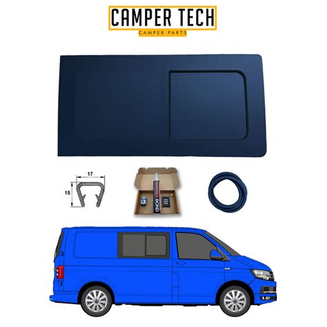 Vw T6 Transporter Driver Side Sliding Window Camper Tech