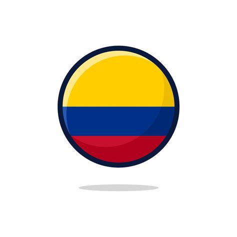 Colombia Flag Icon 10997133 Vector Art At Vecteezy