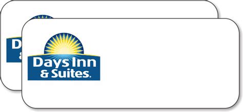 Days Inn And Suites White Logo Only Badge 25 Pack 8652 Nicebadge™