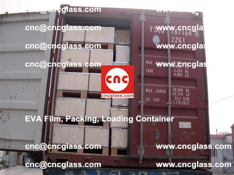 Eva Film Package Loading Container Laminated Glass Safety Glazing