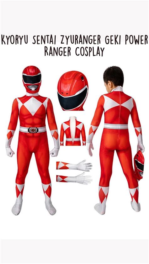 Kyoryu sentai zyuranger geki power ranger cosplay – Artofit