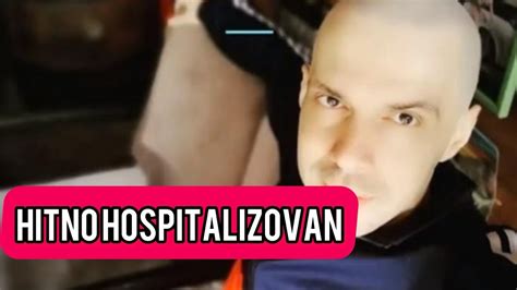 PEVAČ BOJAN TOMOVIĆ HITNO HOSPITALIZOVAN Naglo mu se pogoršalo stanje