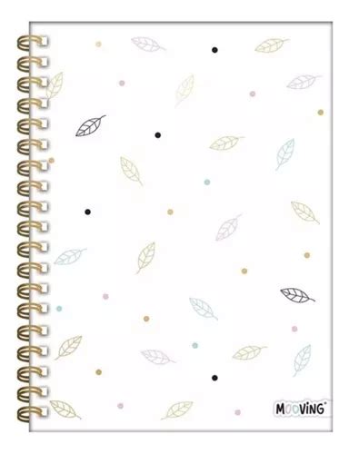 Cuaderno A Mooving Chic X Espiral T Dura Hj V Modelos Mercadolibre