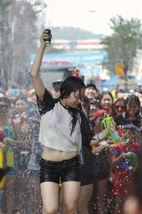 Festival 축제 물총축제 신촌 물총 축제 핫팬츠 제품