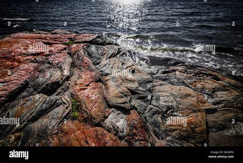 Basalt Rock Exposed At Coast Hi Res Stock Photography And Images Alamy