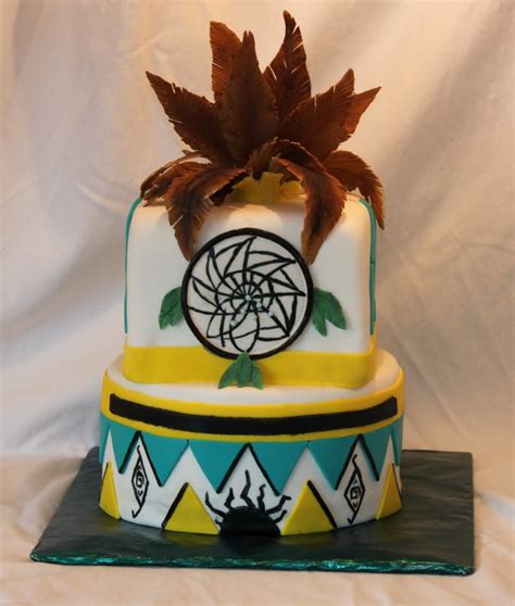 Native American Birthday Cake - CakeCentral.com