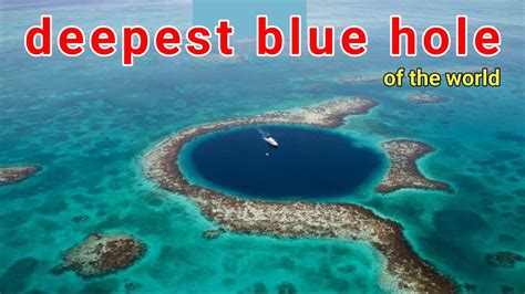 Scientists Unveil Worlds Deepest Blue Hole In Mexico Youtube