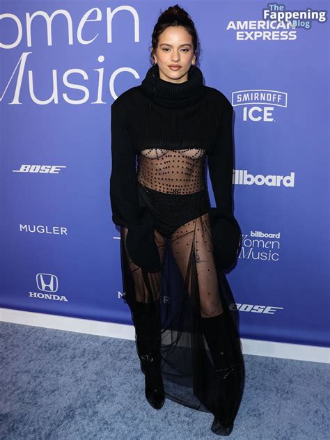 Rosalia Displays Her Underboob At The 2023 Billboard Women In Music