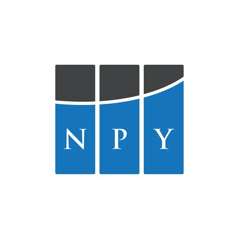 Dise O De Logotipo De Letra Npy Sobre Fondo Blanco Concepto De