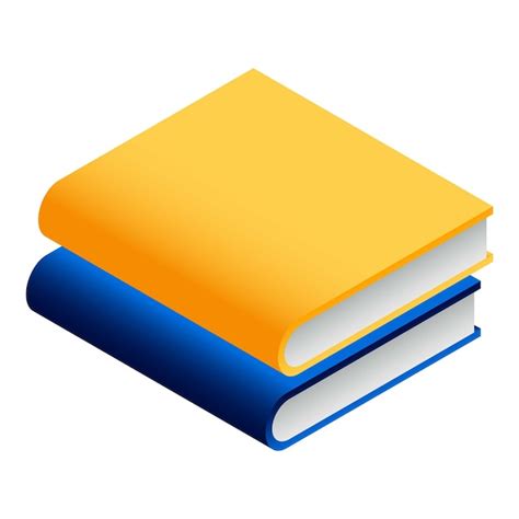 Premium Vector Book Stack Icon Isometric Of Book Stack Vector Icon