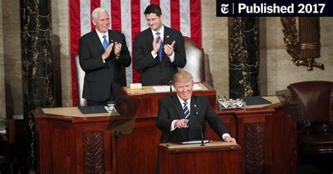 Trump In Optimistic Address Asks Congress To End ‘trivial Fights