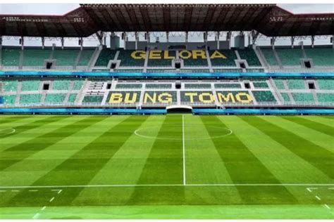 Keren Rumput Stadion Gbt Surabaya Makin Cantik Siap Menjadi Venue Fifa