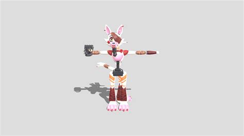 Glamrock Mangle Download Free 3d Model By Eire C420fae Sketchfab