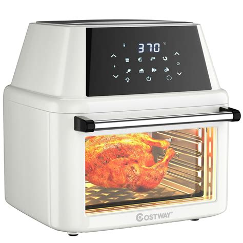 Costway Qt Multi Functional Air Fryer Oven Dehydrator Rotisserie W