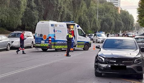 Herido Un Motorista De A Os En Un Accidente En Huelva Capital