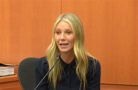 Gwyneth Paltrow Dice Que Al Principio Confundió El Accidente De Esquí