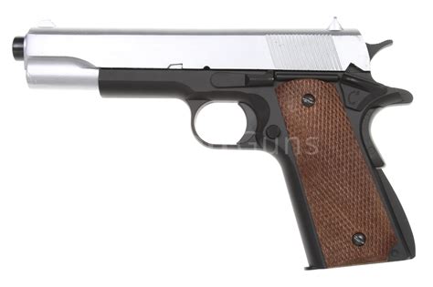 Colt M1911a1 Silver Metal Well P361m S Airsoftguns