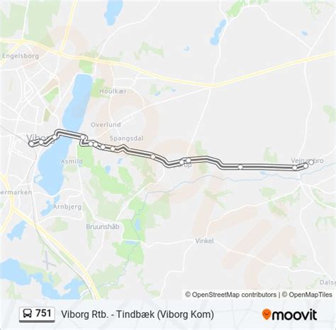 751 Route Schedules Stops Maps Viborg Rtb Updated