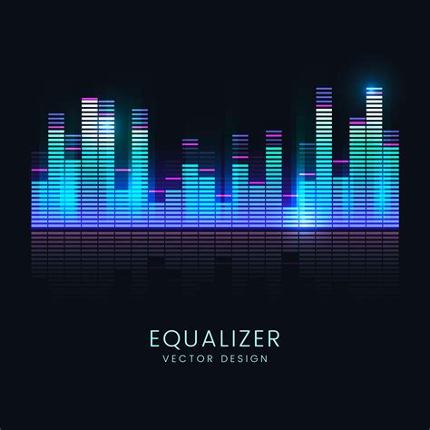 Colorful Sound Wave Equalizer Vector Design Download Free Vectors