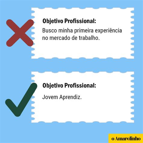 O Que Objetivo Profissional Exemplo V Rios Exemplos