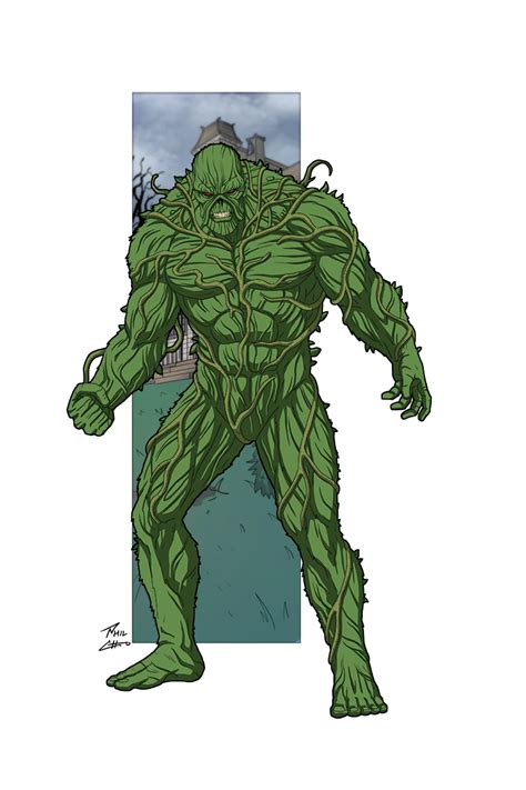 Swamp Thing Commission By Phil Cho On Deviantart