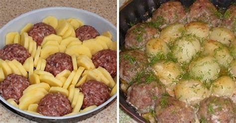 Блюдо из фарша на скорую руку