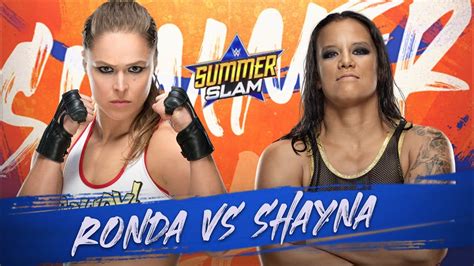 SummerSlam Ronda Rousey Vs Shayna Baszler SummerSlam WWE WWE2KMods