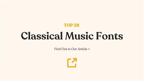 28 Classical Music Fonts That Evoke The Grandeur Of Opera