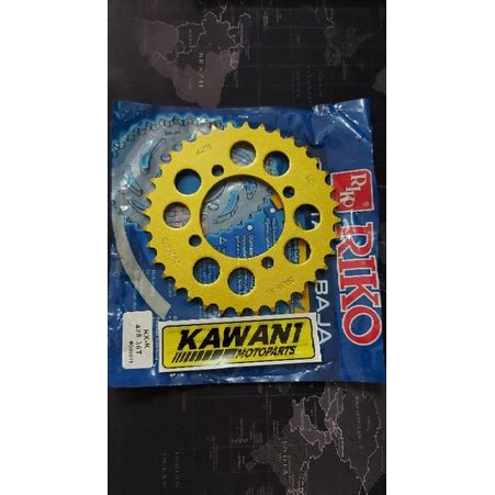 Jual Gear Belakang Gir Belakang Gigi Tarik Gold Yamaha RX King RXZ F1ZR