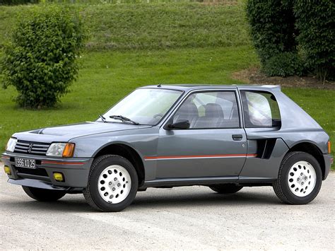 1984 Peugeot 205 T16 Car Vehicle Classic Sport France Supercar