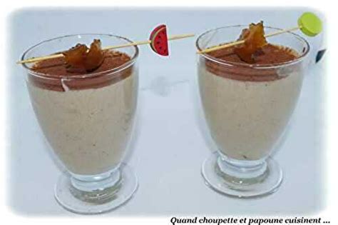 MOUSSE A LA CREME DE MARRONS De Quand Choupette Et Papoune Cuisinent Et