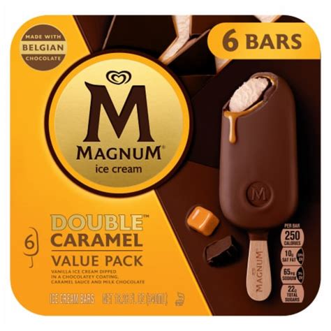 Magnum Double Caramel Ice Cream Bars 6 Ct Kroger