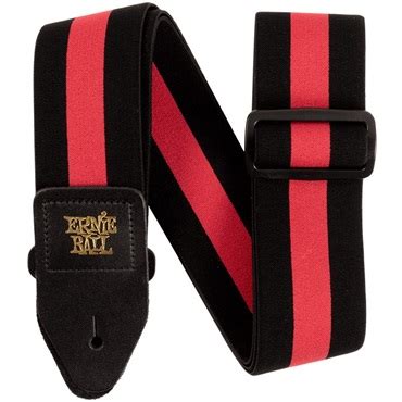 Ernie Ball Stretch Comfort Racer Red Strap P