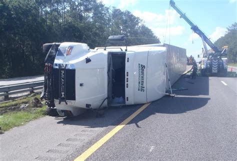 Fhp Semi Truck Driver Charged With Dui After Crash On I 75 In Alachua