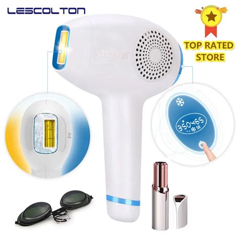 Lescolton In Ipl Hair Removal Ice Cold Epilator Permanent Laser For Home Bikini Trimmer