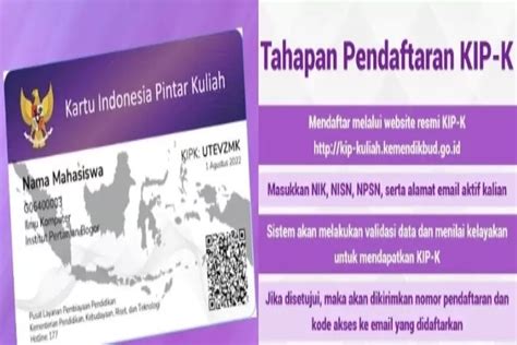 Dibuka Tahun Ini Yuk Simak Jadwal Dan Tahapan Pendaftaran Kip Kuliah 2023 Jangan Sampai