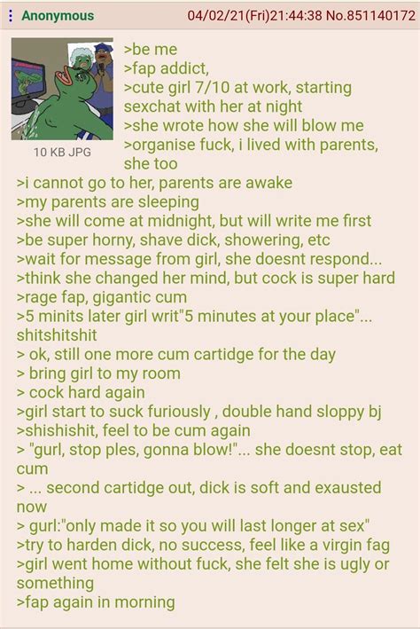 Anon Fails At Sex R Greentext Greentext Stories Know Your Meme