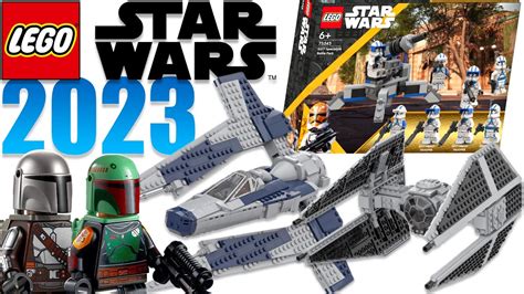 Every Lego Star Wars 2023 Set So Far Clone Wars Mandalorian Season 3 Rotj And More Youtube