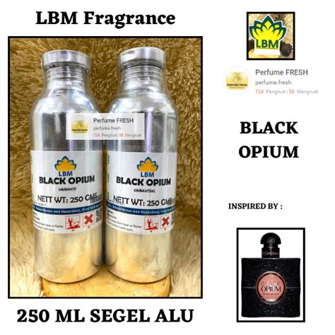 Jual Black Opium Packing Ml Segel Lbm Fragrance Perfume Murni Non