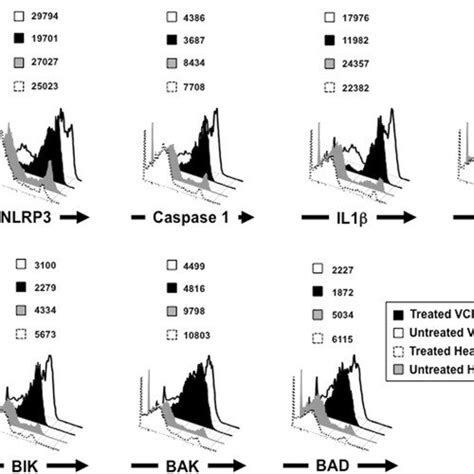 Level Of Expression Of Nlrp Inflammasome Activation Markers In