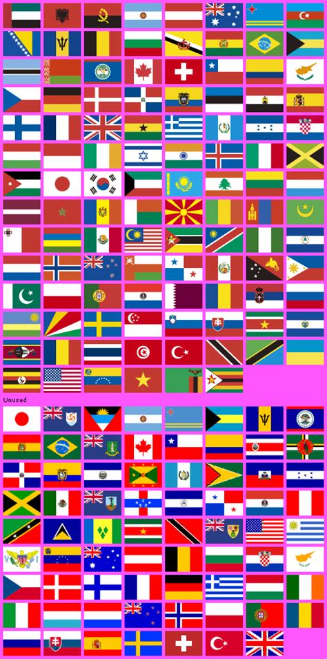 Nintendo Switch Mario Kart 8 Deluxe Country Flags The Spriters