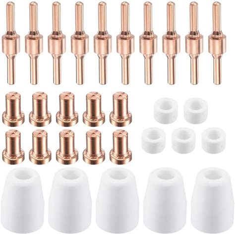 Plasma Cutter Tip Electrodes Nozzles Kit Consumable Accessories Fit